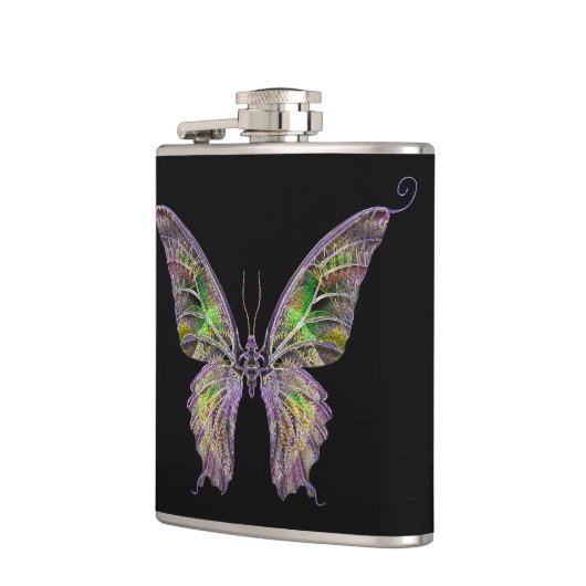 Flacon à papillon coloré (Gauche)