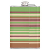 Flacon à rayures Tons de Terre (Dos)