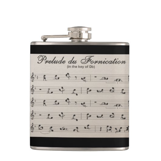 Flacon abstrait enveloppé en vinyle (Devant)