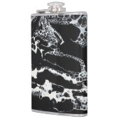 Flacon abstrait noir et de blanc - "mini Cray " (Gauche)