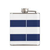 Flacon Ancre bleu marine et monogramme de menthe (Dos)