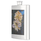 Flacon argenté de "duo" (Gauche)