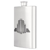Flacon argenté Simply Deco (Gauche)