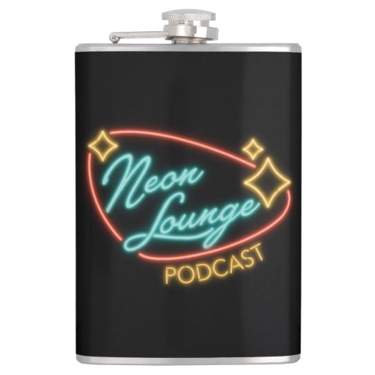 Flacon avec logo Neon Lounge (Devant)