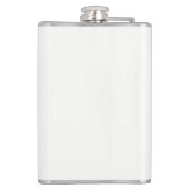Flacon blanc 8oz de Faux d'ananas Girly de parties (Dos)