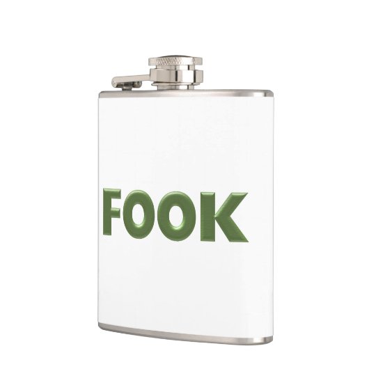 Flacon blanc pâle enveloppé (Gauche)