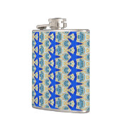 flacon bleu d'étoiles de mer (Gauche)