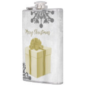 Flacon cadeau de Noël Or (Gauche)