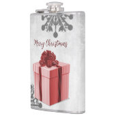 Flacon cadeau de Noël rouge (Gauche)