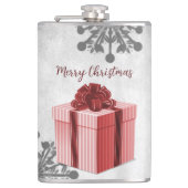 Flacon cadeau de Noël rouge (Devant)