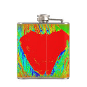 Flacon cardiaque abstrait (Dos)