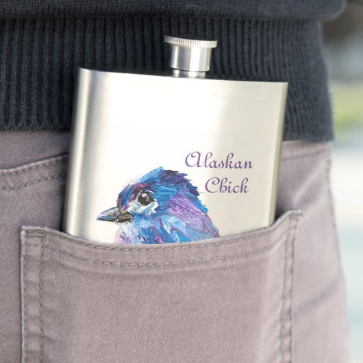 Flacon classique de l'Alaska Chick (En situation)