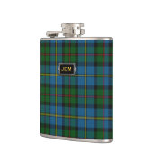 Flacon classique de plaid de tartan de Monogramed (Gauche)