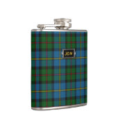 Flacon classique de plaid de tartan de Monogramed (Droite)