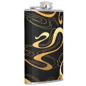 Flacon classique noir et jaune (Droite)