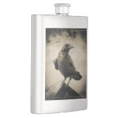 Flacon classique Vintage Sepia Raven Design (Droite)