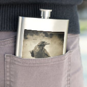 Flacon classique Vintage Sepia Raven Design (En situation)