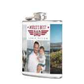 Flacon collage photo de famille personnalisée 6 ph (Gauche)