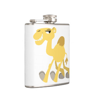Flacon cool et joli drap de chameau