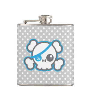 Flacon crâne du pirate Kawaii