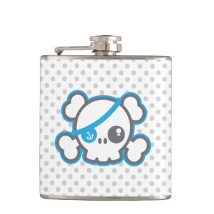 Flacon crâne du pirate Kawaii