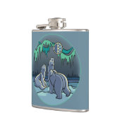 Flacon d'art de l'ours personnalisé Flacon de bois (Gauche)