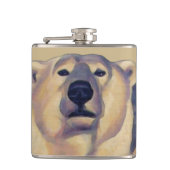 Flacon d'art de l'ours Polaire personnalisé Flacon (Devant)