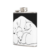 Flacon d'art de l'ours Polaire personnalisé Flacon (Gauche)