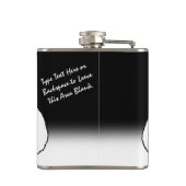 Flacon d'art de l'ours Polaire personnalisé Flacon (Dos)