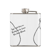 Flacon d'art de l'ours Polaire personnalisé Flacon (Dos)