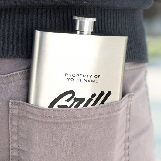 Flacon de boisson Custom Grill Master pour le chef (En situation)