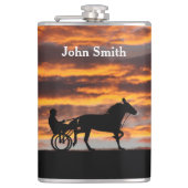 Flacon de boisson de cheval de Trot standard (Devant)