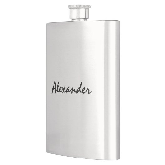 Flacon de boisson en acier inoxydable personnalisé (Gauche)