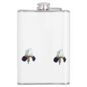 Flacon de boisson Iris Violet et Blanc (Dos)
