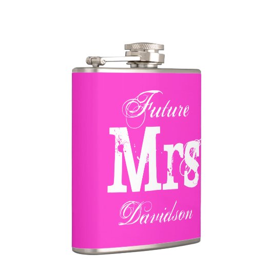 Flacon de boisson mariage rose personnalisée pour (Droite)
