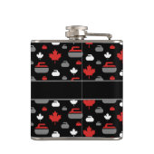 Flacon de bordage de roches du Canada avec le (Dos)