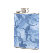 Flacon de camouflage en Reptile Bleu (Gauche)