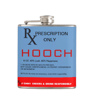 Flacon de capot d'ordonnance RX