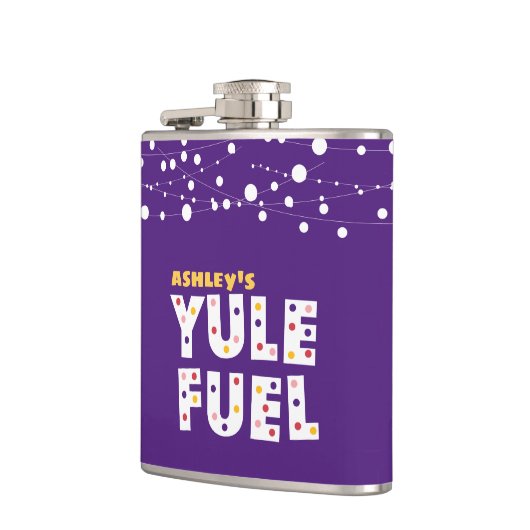 Flacon de carburant violet YULE (Gauche)