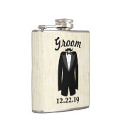 Flacon de chambre Tuxedo Cravate noire (Droite)