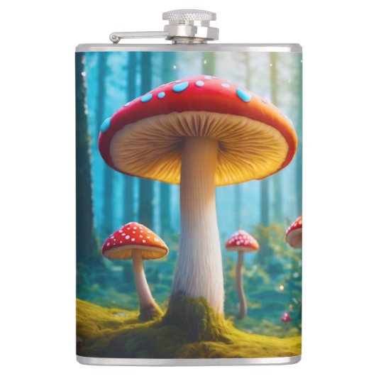 Flacon de champignons moelleux vinyle enveloppé (Devant)