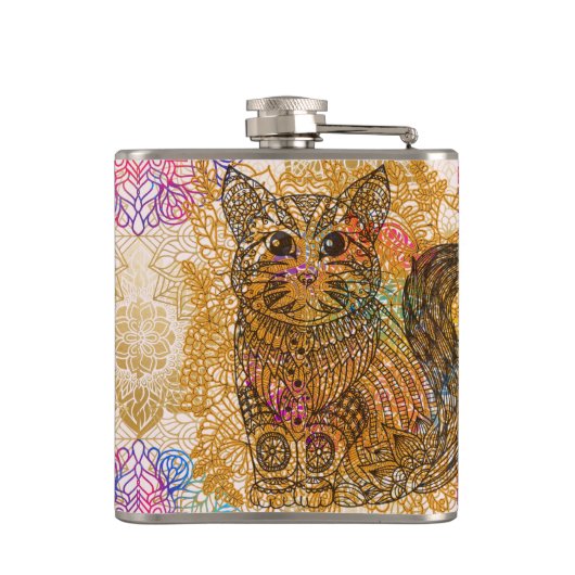 Flacon de chat (Dos)