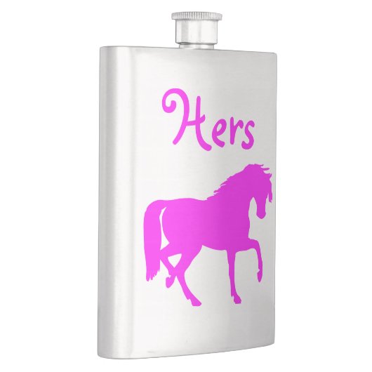 Flacon de Cheval Rose (Droite)