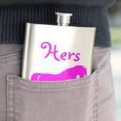 Flacon de Cheval Rose (En situation)