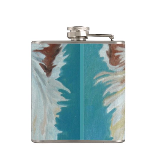 Flacon de chien de Westie (Dos)