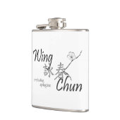 Flacon de Chun d'aile (noir sur le blanc) (Gauche)