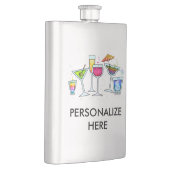 FLACON DE COCKTAIL - VERRES DE COCKTAIL (Droite)