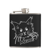 Flacon de coutume de chat noir (Devant)