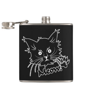 Flacon de coutume de chat noir