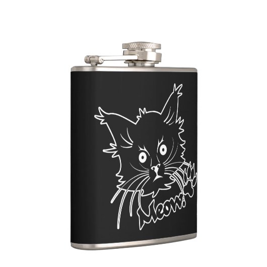 Flacon de coutume de chat noir (Droite)